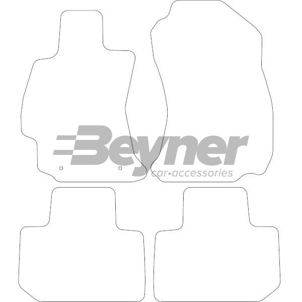 Beyner Pasklare stoffen matten MSN-1365716