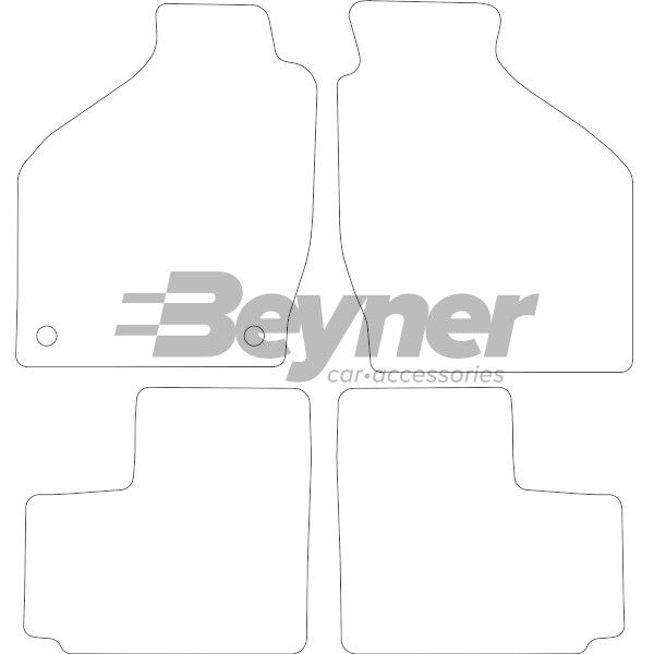 Beyner Pasklare stoffen matten MSN-1365729