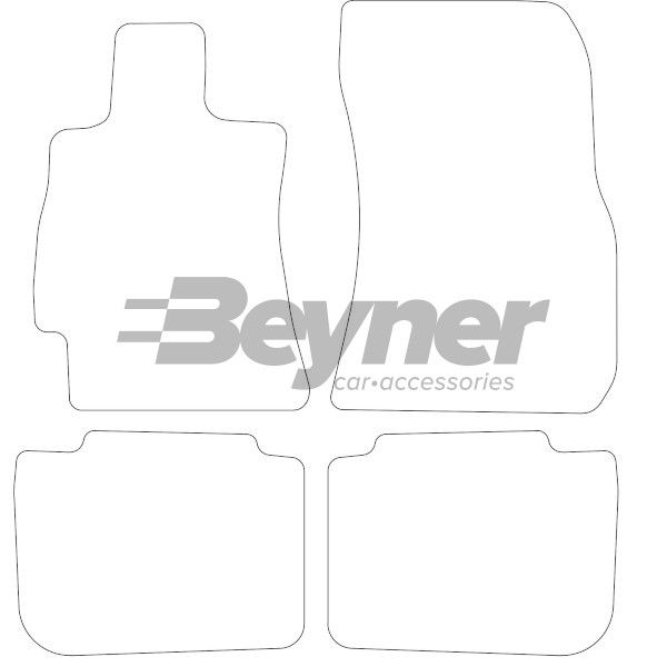 Beyner Pasklare stoffen matten MSN-1365738