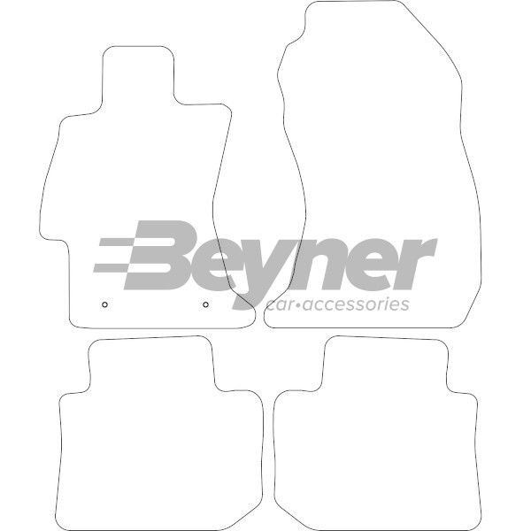 Beyner Pasklare stoffen matten MSN-1365749