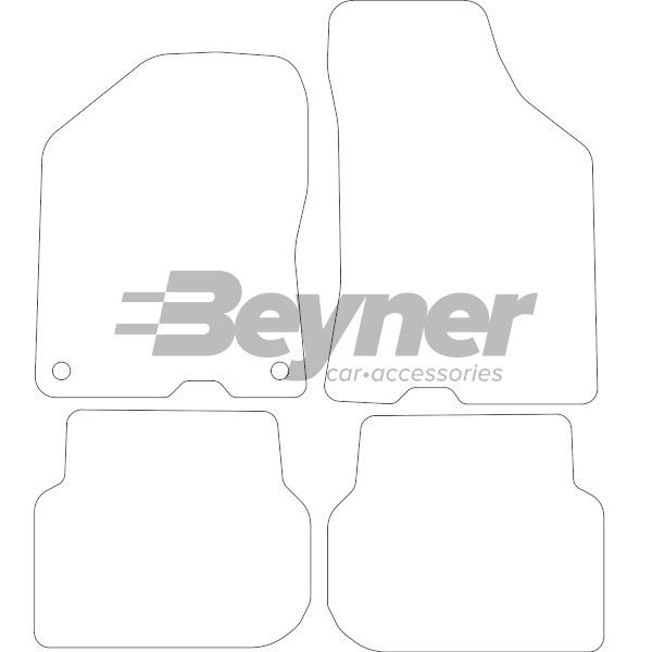 Beyner Pasklare stoffen matten MSN-1365829