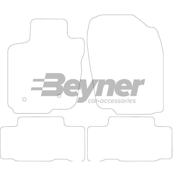 Beyner Pasklare stoffen matten MSN-1365963