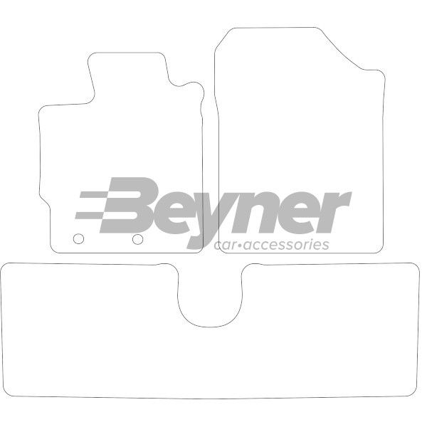 Beyner Pasklare stoffen matten MSN-1365974