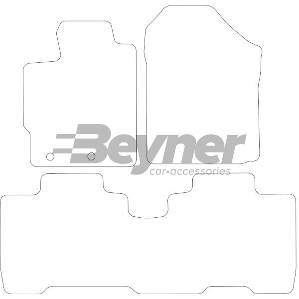 Beyner Pasklare stoffen matten MSN-1365982