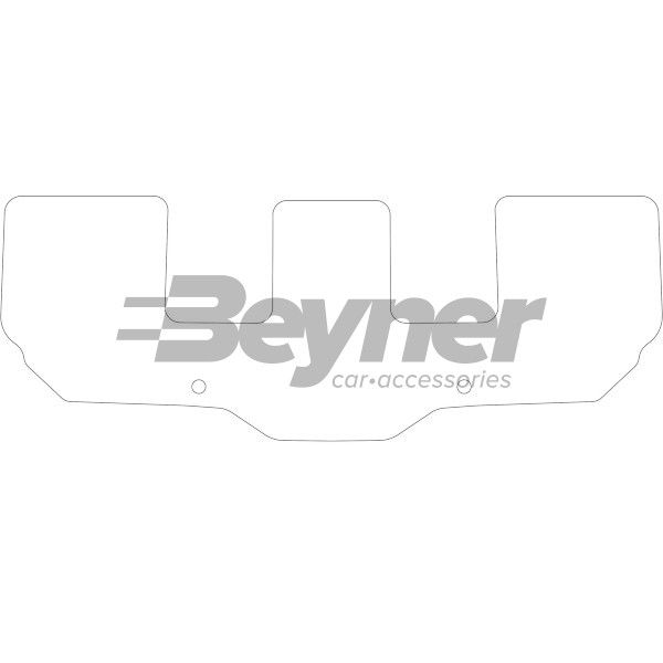 Beyner Pasklare stoffen matten MSN-1366512