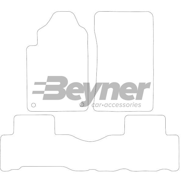 Beyner Pasklare stoffen matten MSN-1367311