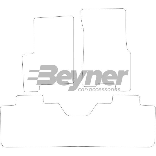 Beyner Pasklare stoffen matten MSN-1367314