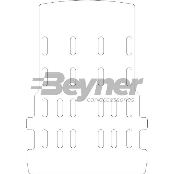 Beyner Pasklare stoffen matten MSN-1368414