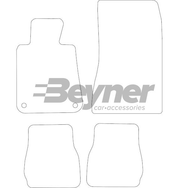 Beyner Pasklare stoffen matten MSV-1472259