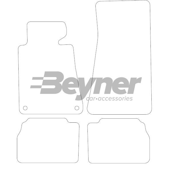 Beyner Pasklare stoffen matten MSV-1472260