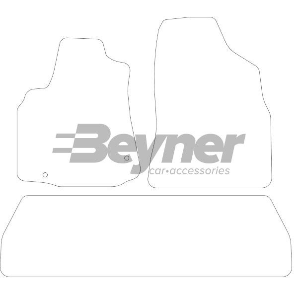 Beyner Pasklare stoffen matten MSV-1472510