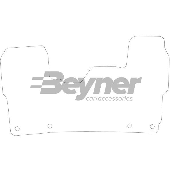 Beyner Pasklare stoffen matten MSV-1473152