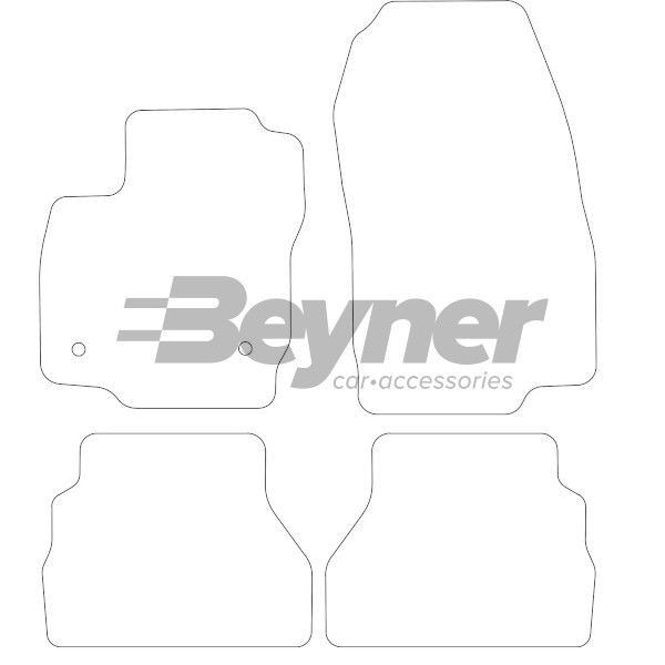 Beyner Pasklare stoffen matten MSV-1473164