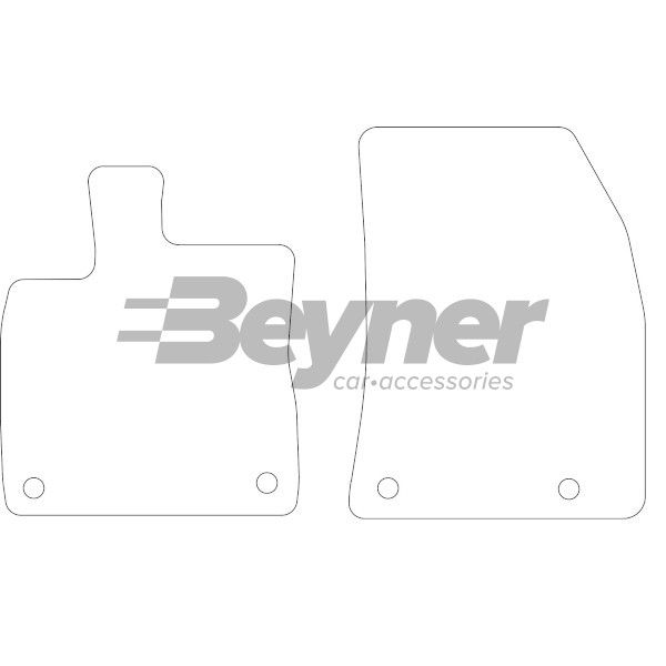 Beyner Pasklare stoffen matten MSV-1473174