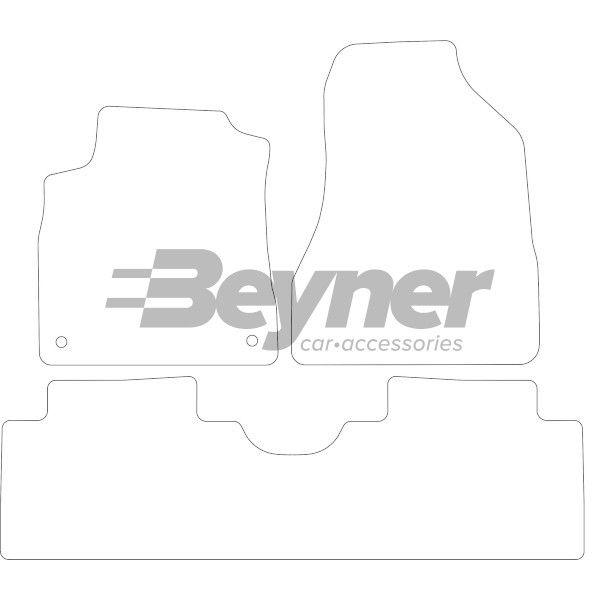 Beyner Pasklare stoffen matten MSV-1473322