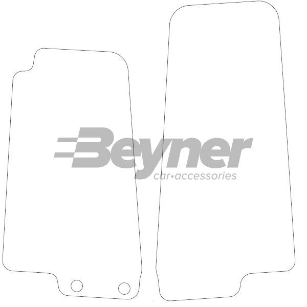 Beyner Pasklare stoffen matten MSV-1473537