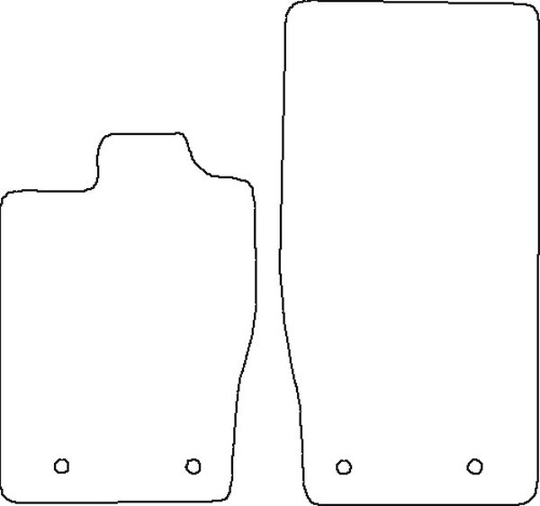 Beyner Pasklare stoffen matten MSV-1473538