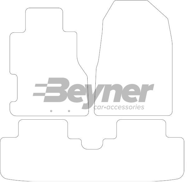 Beyner Pasklare stoffen matten MSV-1473554