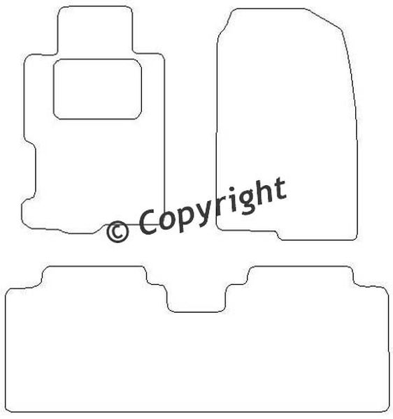 Beyner Pasklare stoffen matten MSV-1473559