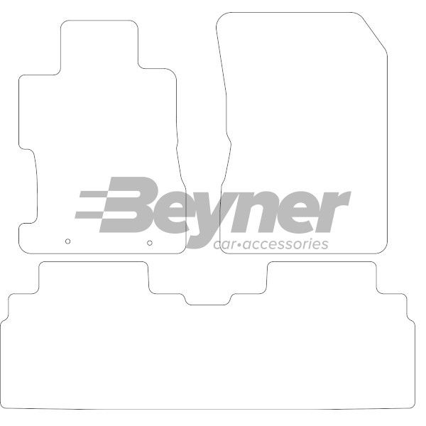 Beyner Pasklare stoffen matten MSV-1473562