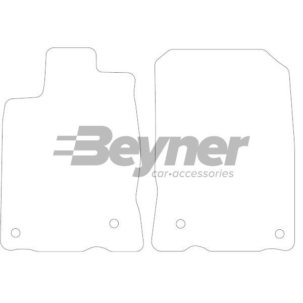 Beyner Pasklare stoffen matten MSV-1473575