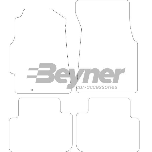 Beyner Pasklare stoffen matten MSV-1473587