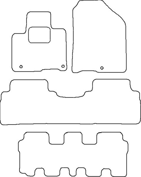 Beyner Pasklare stoffen matten MSV-1473737