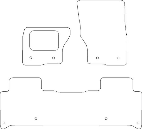 Beyner Pasklare stoffen matten MSV-1473969