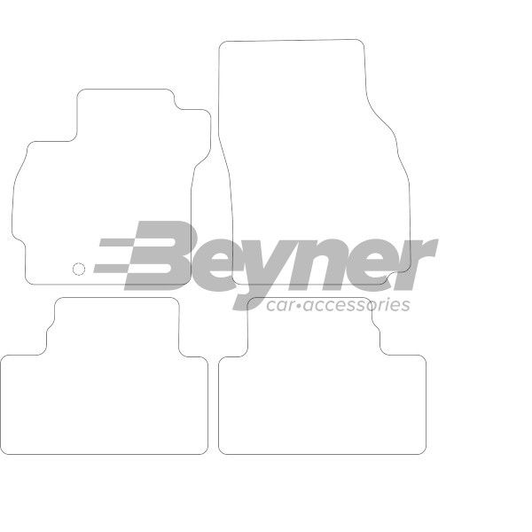 Beyner Pasklare stoffen matten MSV-1474089