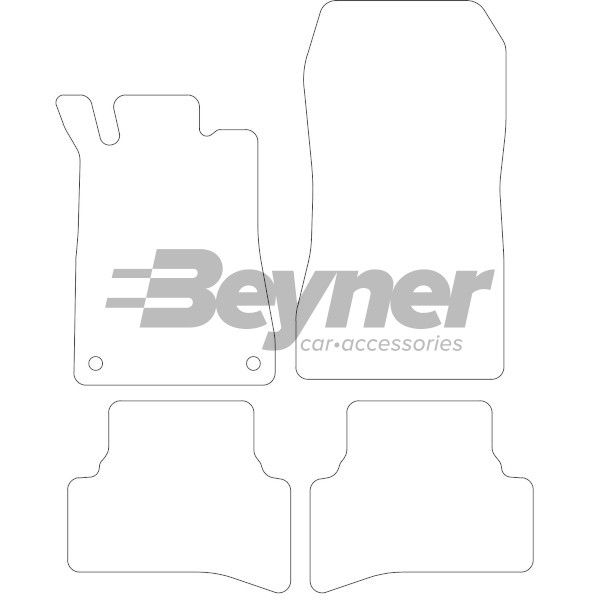 Beyner Pasklare stoffen matten MSV-1474206