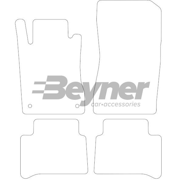 Beyner Pasklare stoffen matten MSV-1474214