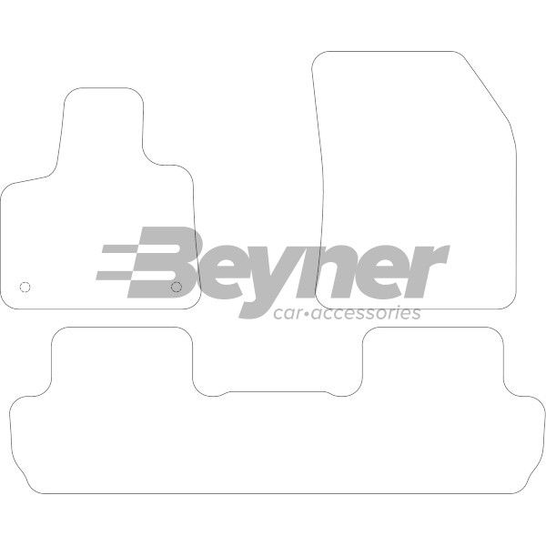 Beyner Pasklare stoffen matten MSV-1475011