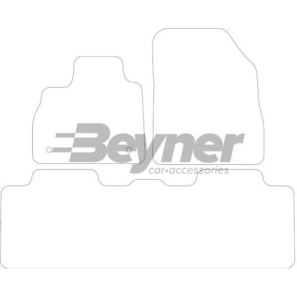 Beyner Pasklare stoffen matten MSV-1475308