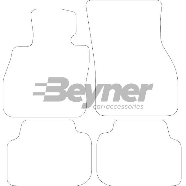 Beyner Pasklare stoffen matten MSV-1475385