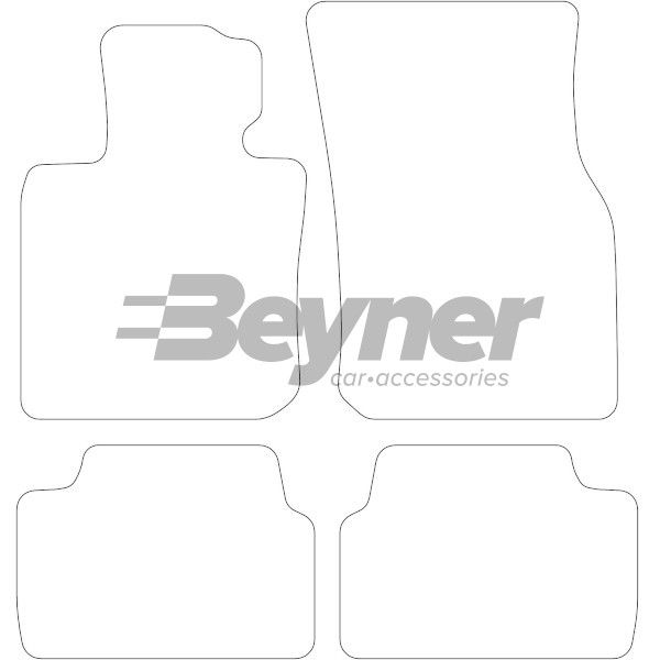 Beyner Pasklare stoffen matten MSV-1475391