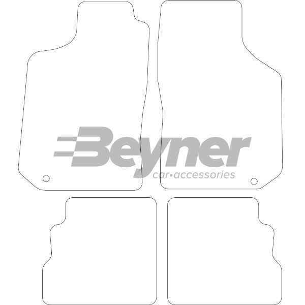 Beyner Pasklare stoffen matten MSV-1475458