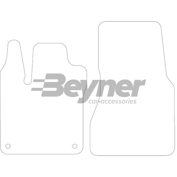 Beyner Pasklare stoffen matten MSV-1475713