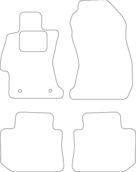 Beyner Pasklare stoffen matten MSV-1475817