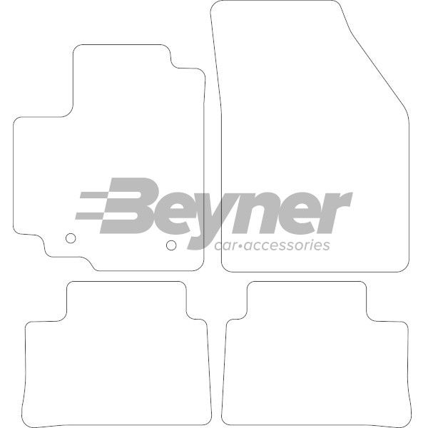 Beyner Pasklare stoffen matten MSV-1475894