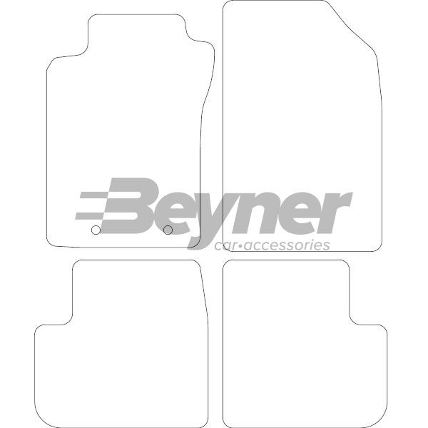 Beyner Pasklare stoffen matten MSV-1475994