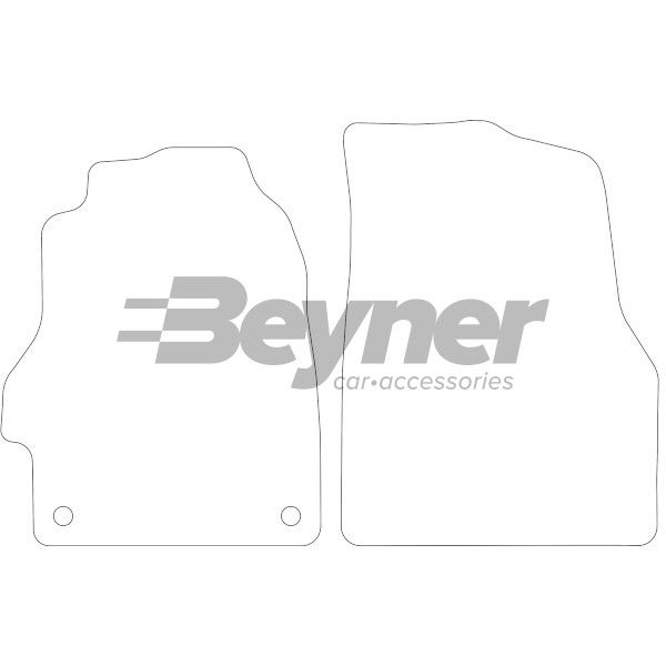 Beyner Pasklare stoffen matten MSV-1476016