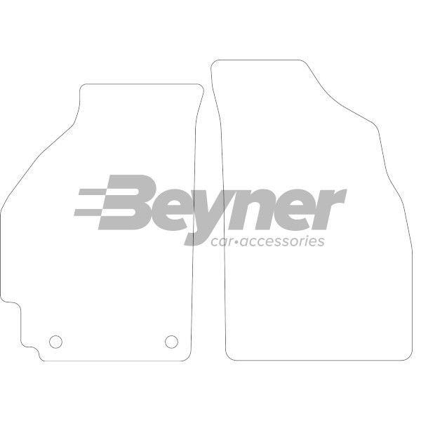 Beyner Pasklare stoffen matten MSV-1476033