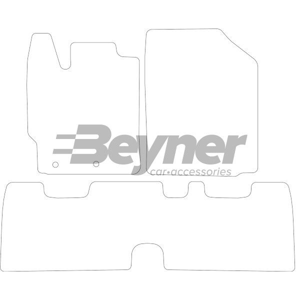 Beyner Pasklare stoffen matten MSV-1476063