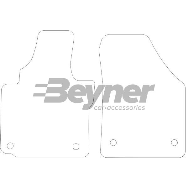 Beyner Pasklare stoffen matten MSV-1476224