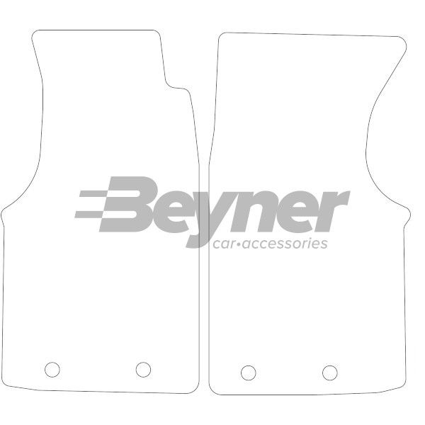 Beyner Pasklare stoffen matten MSV-1476302