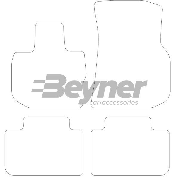 Beyner Pasklare stoffen matten MSV-1478144