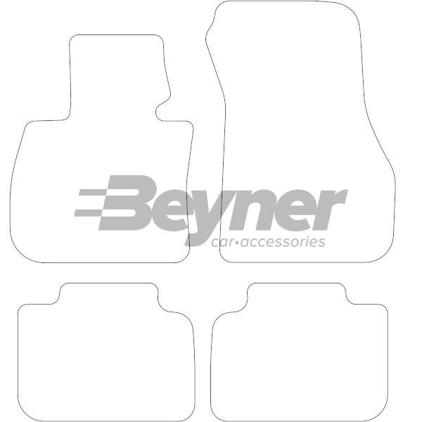 Beyner Pasklare stoffen matten MSV-1478148