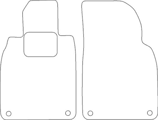 Beyner Pasklare stoffen matten MSV-1478745