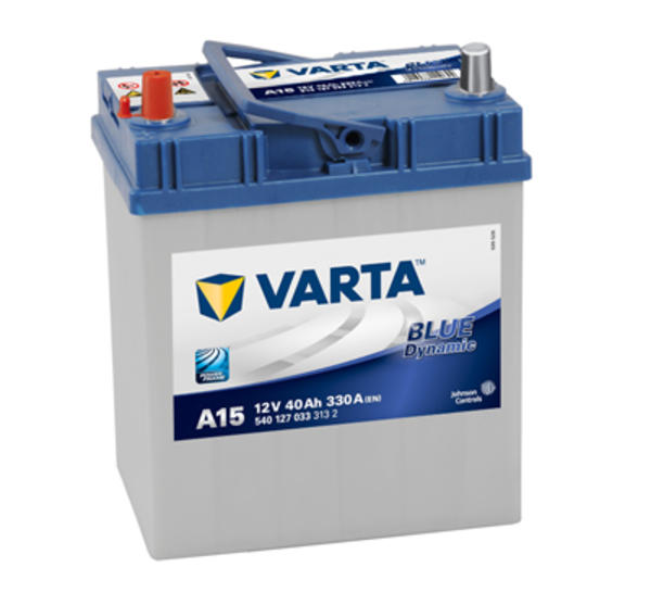Varta Blue Dynamic A15 12V 40 Ah - 5401270333132 - 4016987119624 - 533059 - 330 A