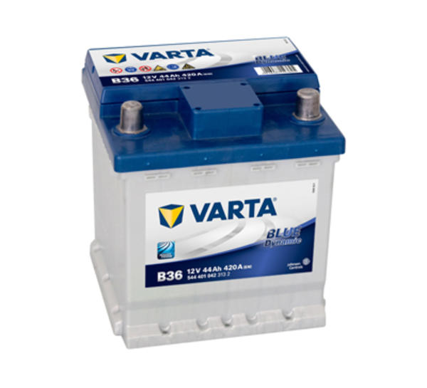 Varta Blue Dynamic B36 12V 44 Ah - 5444010423132 - 4016987143605 - 597323 - 420 A